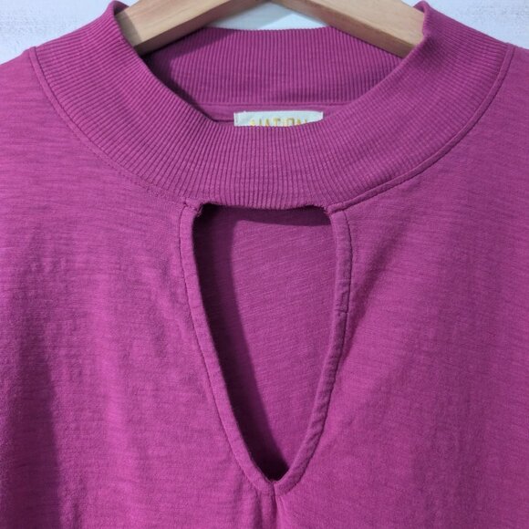 Nation Los Angeles | Shelby Long Sleeve In Miss Magenta - Picture 7 of 11